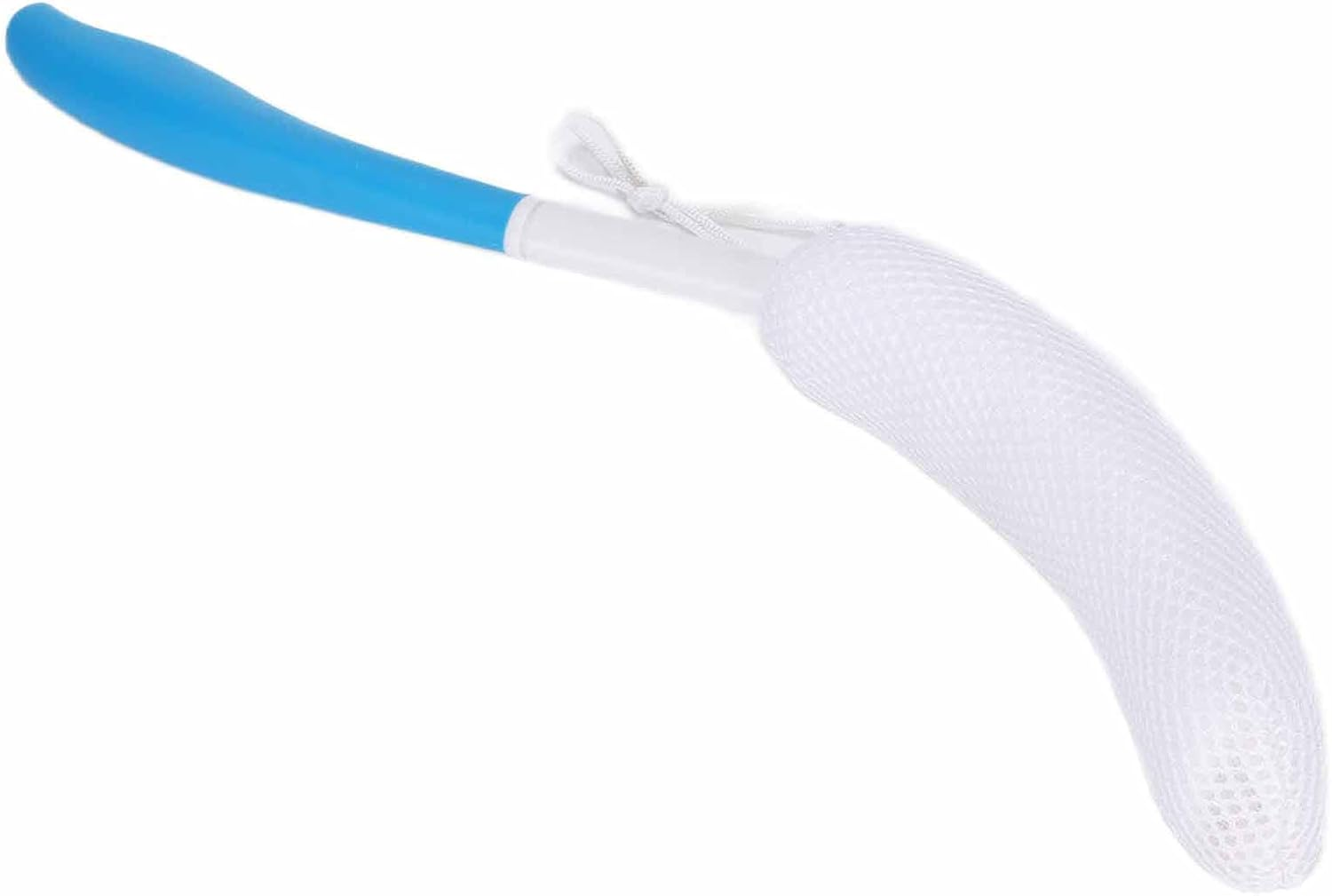 Bath Brush, Long Curved Handle Soft Sponge Body Cleansing Exfoliating Shower Brush image number 2