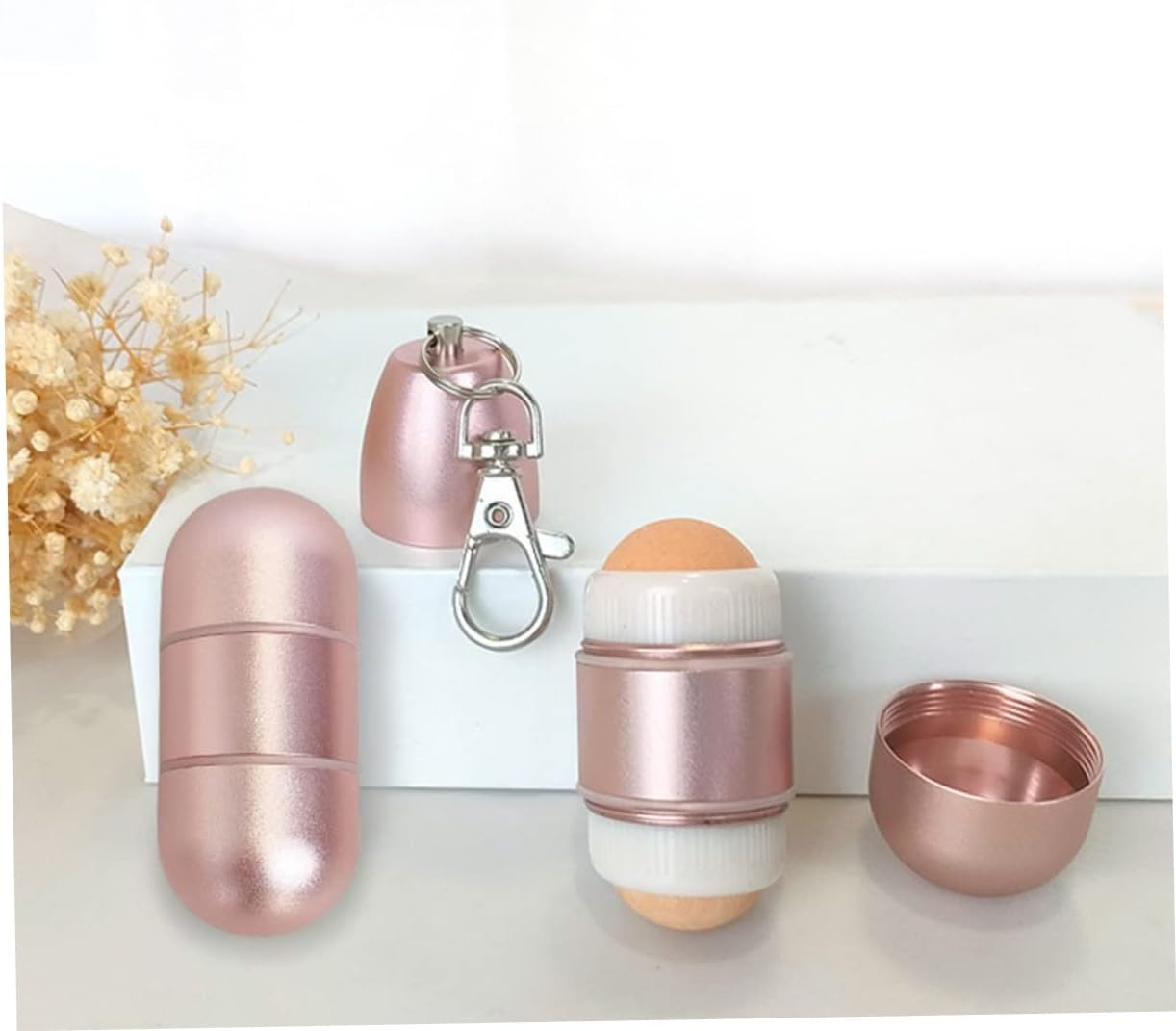 Beavorty Facial Skin Care Products Double-Head Volcanic Stone Oil Absorbing Stick Makeup Remover Oil-Orbing Rolling Volcanic Stone image number 6