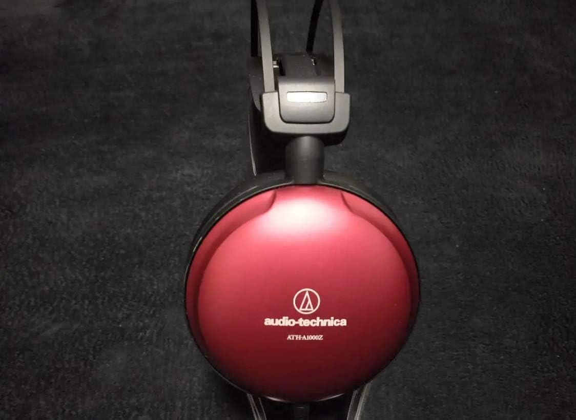 Audio-Technica A1000Z High-Fidelity Closed-Back Headphones Metallic Red