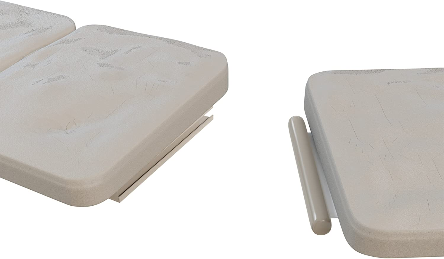 Pure Garden 82-YJ459 Garden 10-Piece-Set of Decorative Flower Bed Edging for Landscaping &ndash; 8-Foot Stone Border &ndash; Interlocking Outdoor Lawn Stakes, Putty image number 5