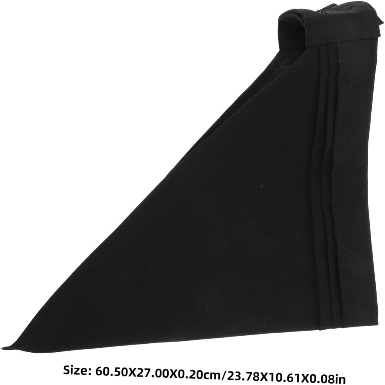 Adjustable Chef Bandana Japanese Style Headband for Kitchen Restaurant Use Durable Protection from Hot Oil Splashes for Boys - Black image number 6