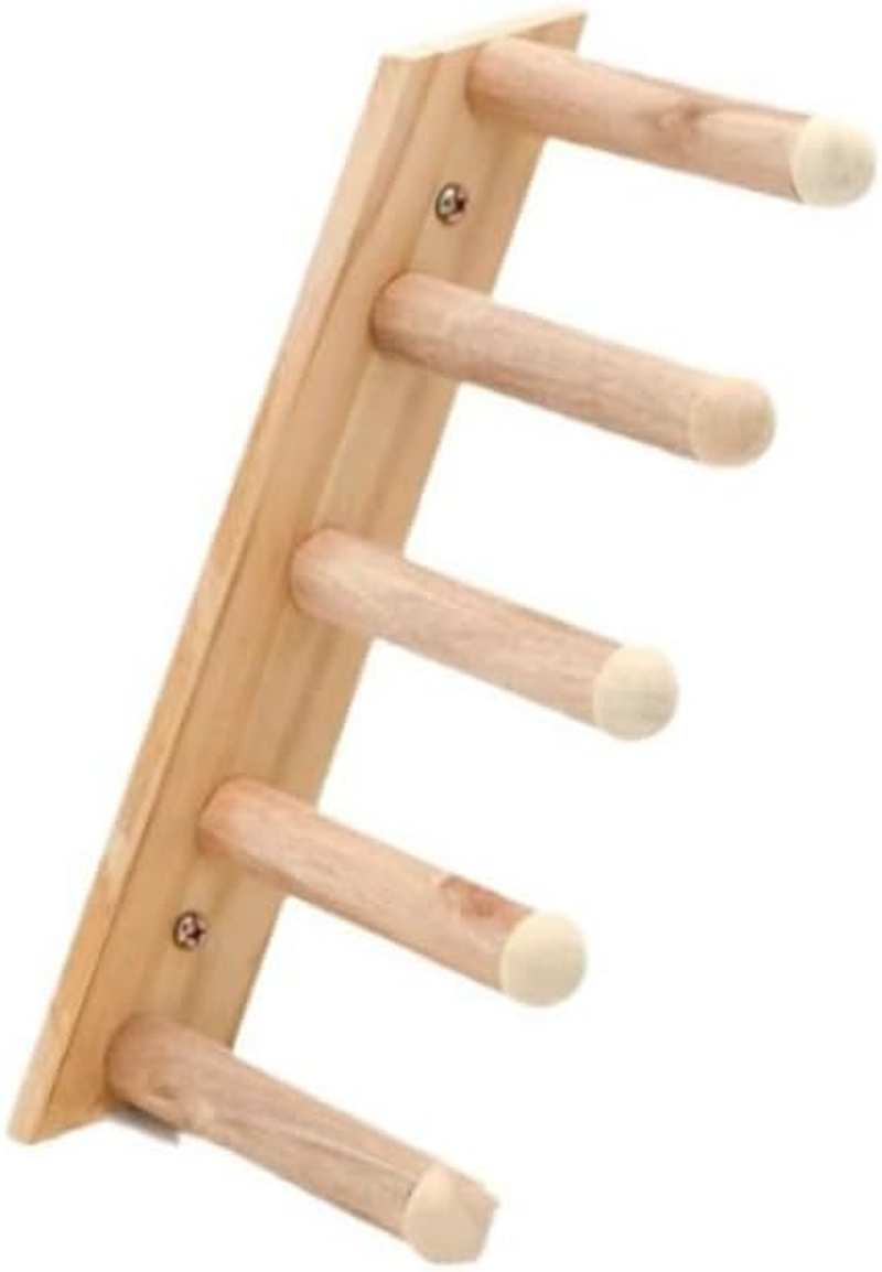 Wooden Bird Perch Ladder Parrot Stand Ladder Climbing Bird Stands for Parrots Bird Cage Toys