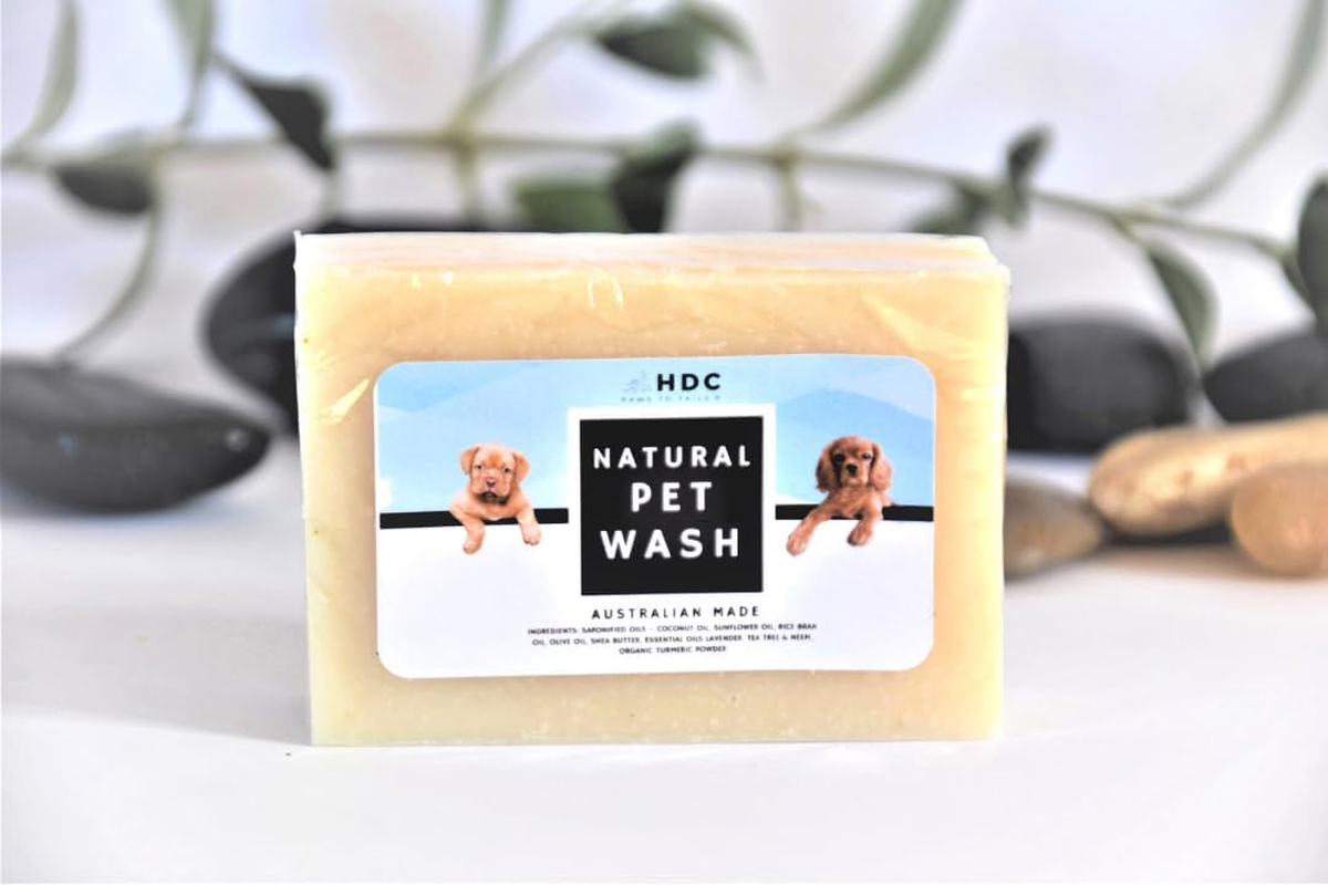 Natural Pet Wash - Clean & Condition Sensitive Skin, PH Balanced Dog Wash 3Pack Bars (300G) image number 2