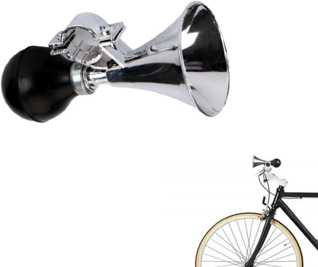 Bicycle Bell, Kids Children Bicycle Scoote, Cycling Air Squeeze Honking Horn, Handlebars Squeeze Bulb Loudspeaker, Bicycle General Accessories, Bicycle Hooter, Bike Bugle image number 3