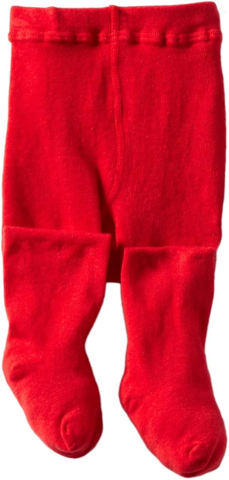 Jefferies Socks Baby Girls' Seamless Organic Cotton Tights image number 1