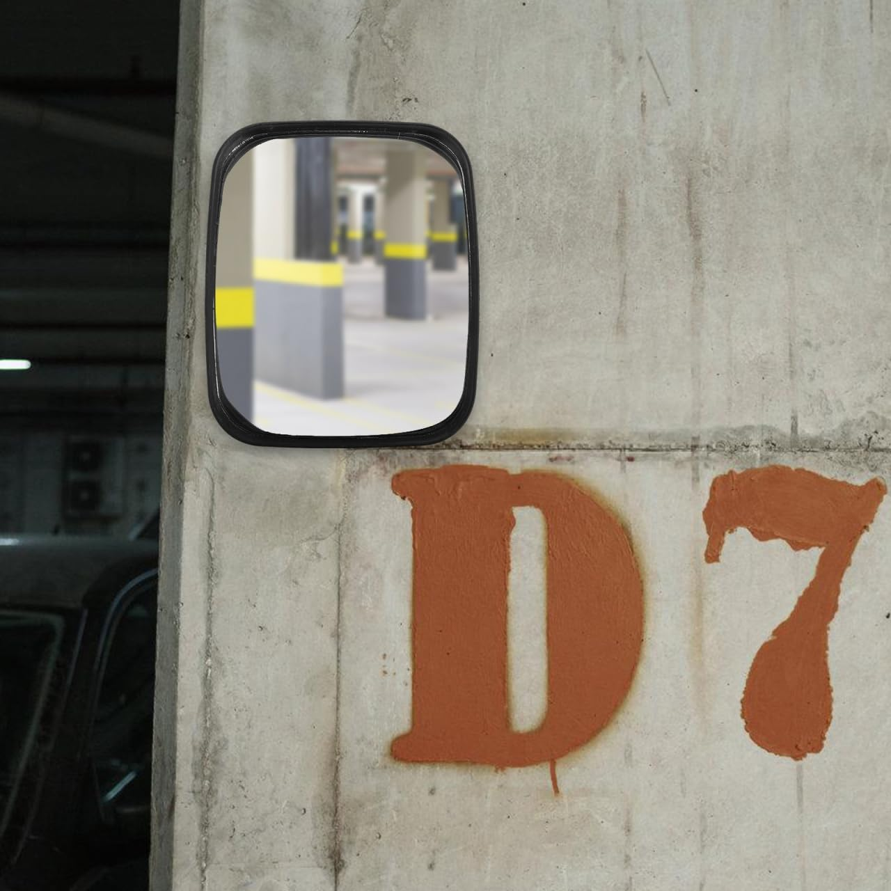 Iplusmile Enhanced Visibility Convex Driveway Mirror Wide Angle Parking Garage Mirror image number 5