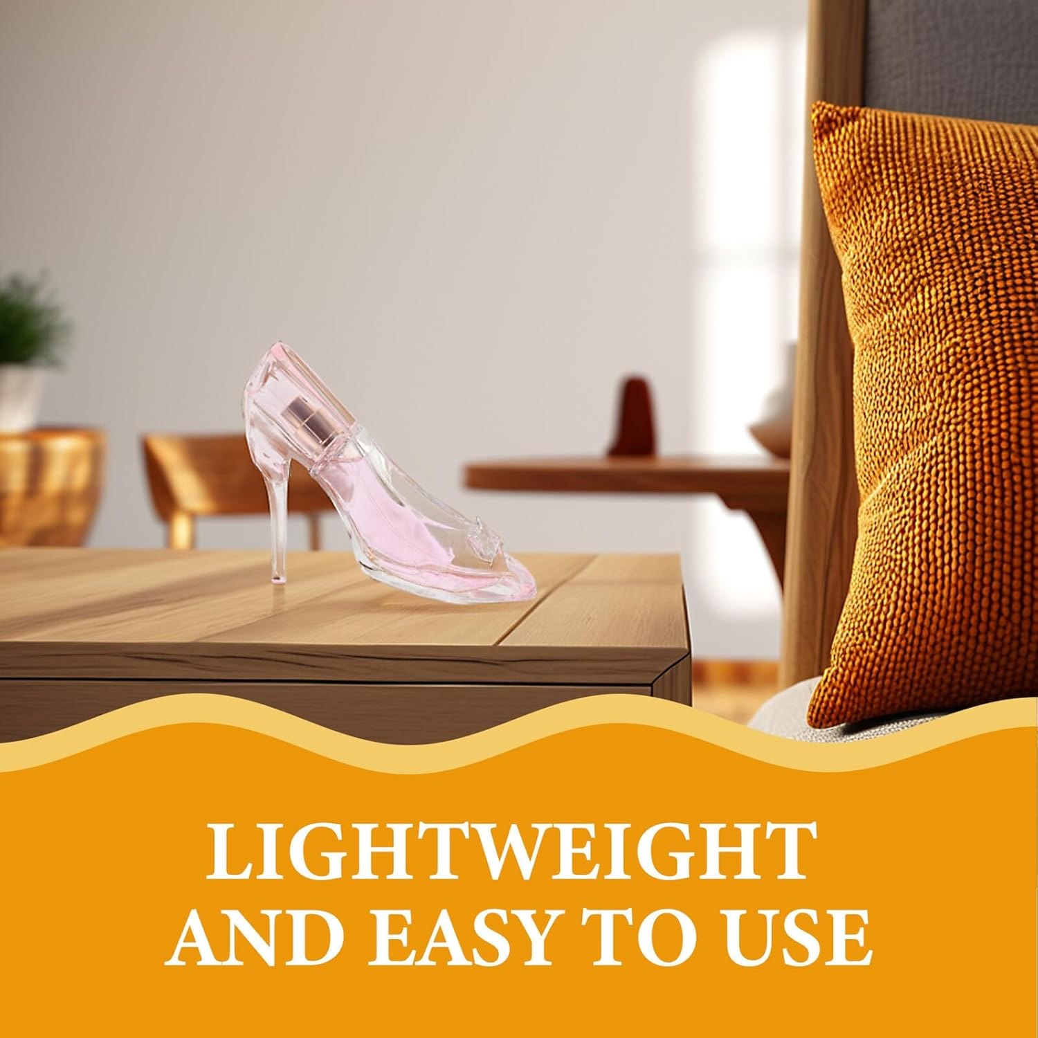 GANAZONO High Heel Perfume for Women 50Ml Pink Bottle Arabian Fragrance Suitable for Valentine'S Day and Daily Wear image number 6