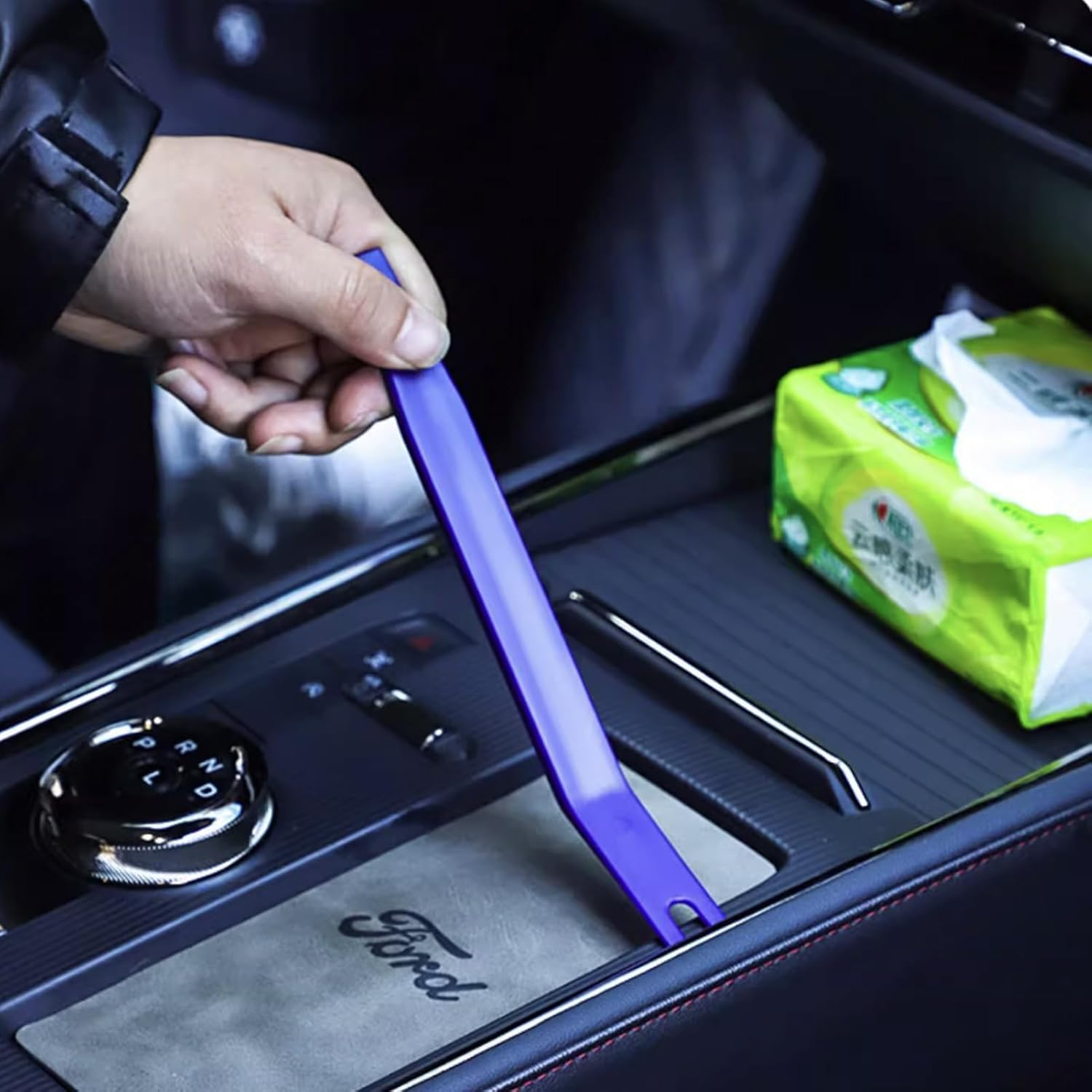 9-Piece Set for Easy Car Interior and Exterior Maintenance, Durable Nylon Material, Professional Trim Removal Tools Kit, Ergonomic Design for Effortless Use image number 4