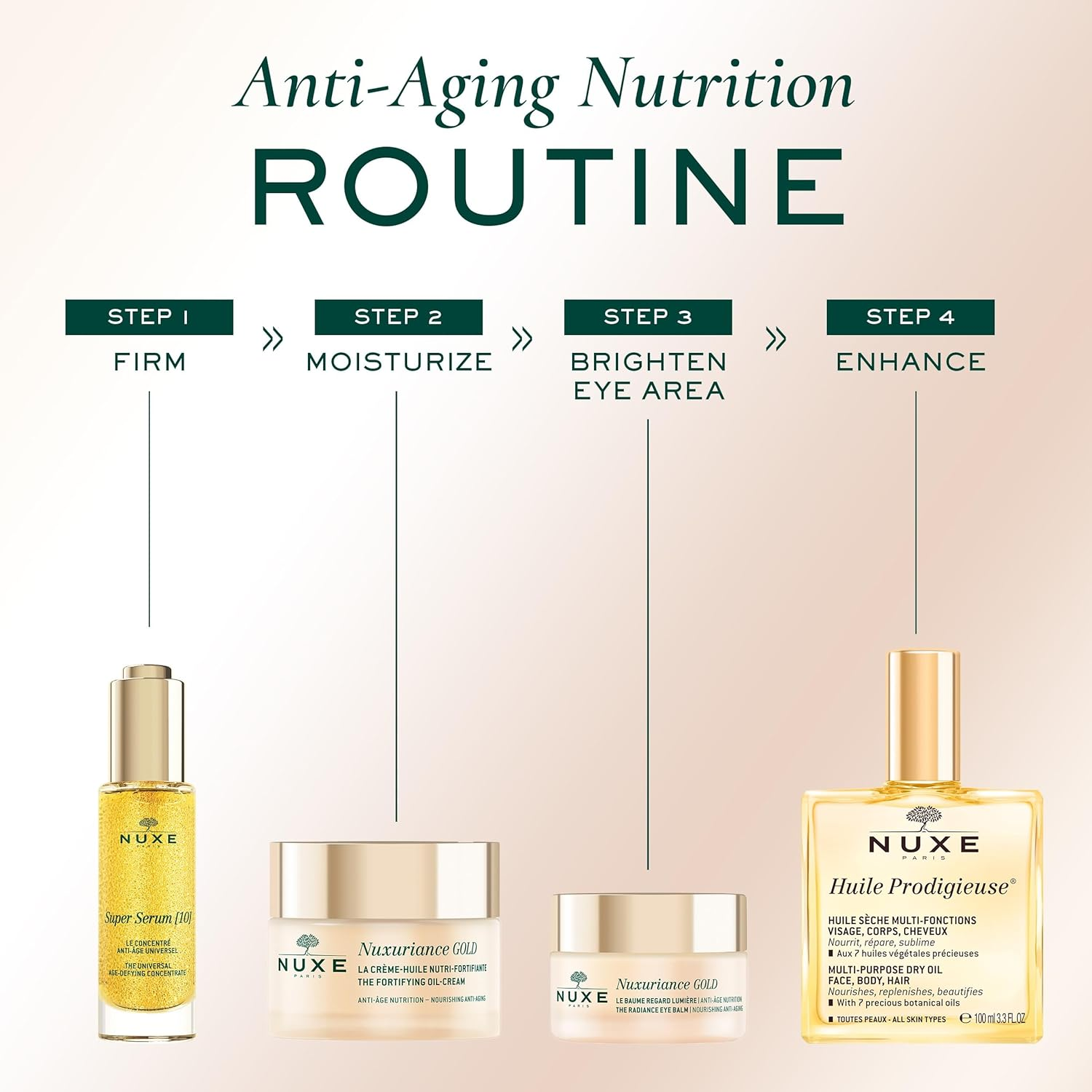 Nuxe Nuxuriance Gold Eye Balm 15 Ml