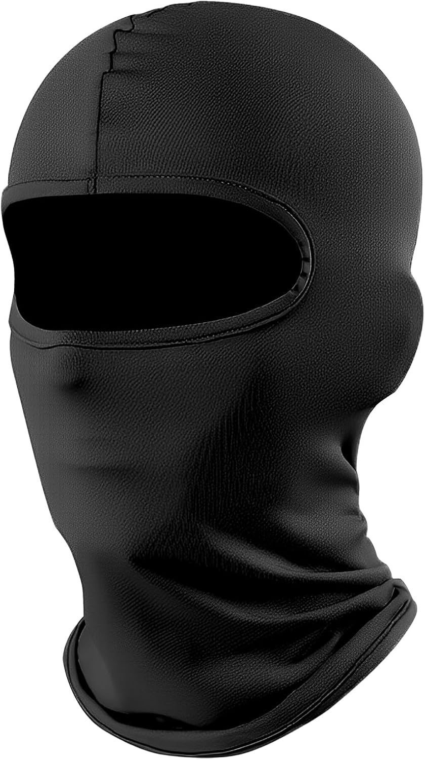 Balaclava Shiesty Ski Mask, Windproof Cold-Resistant Breathable Quick-Drying Sun-Protection Black Face Masks, Skiing Snowboarding Motorcycle Cycling for Summer Winter Other Seasons for Men and Women image number 6