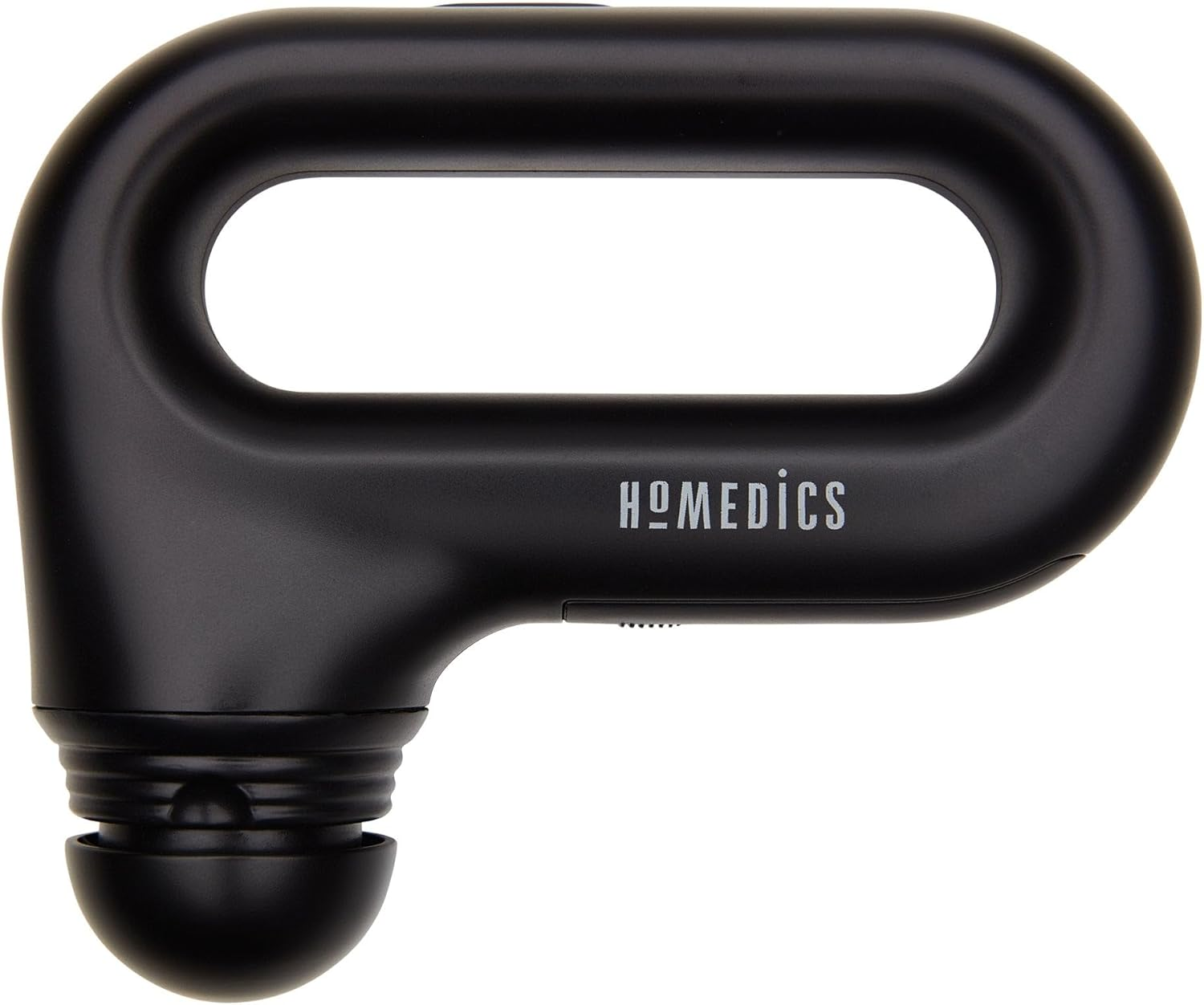Homedics Handheld Mini Portable Vibration Body Massager 13Cm Black W/Attachments image number 5