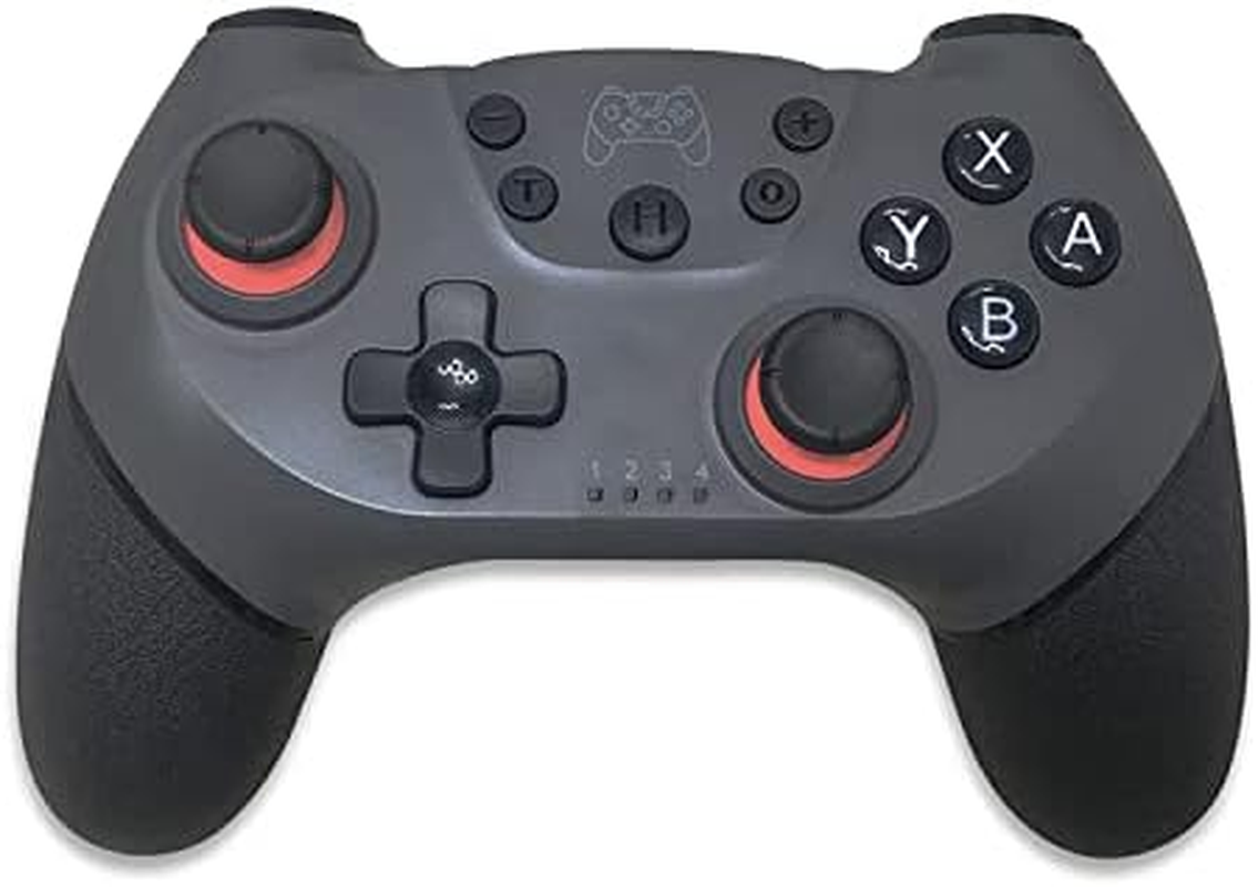 Wireless Controller Gamepad Joypad Remote Joystick for Switch Console Lite, Switch Remote Controller Gamepad Joystick Supports Gyro Axis Withturbo and Dual Vibration (Silverygrey) image number 2