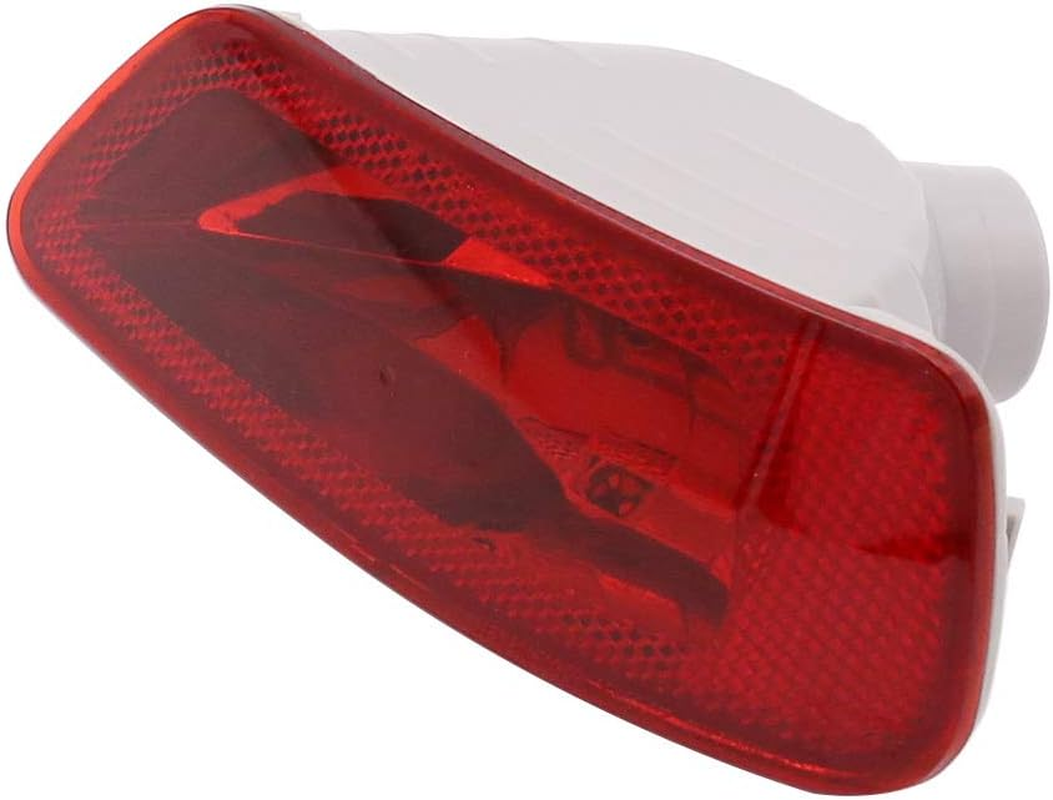 GSRECY Rear Bumper Fog Light Lamp Reflector Cover for Jeep Compass Grand Cherokee 2011-2017,For Dodge Journey 2012-2018 (Left)