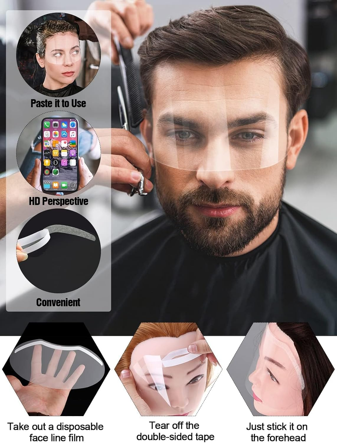 EBANKU 50 PCS Microblading Shower Visor, Eyelash and Eyebrow Protector Shower Goggles Shield, Eyebrow Shower Shields Protector, Face Cover Bath Visor for Hair Salon Supplies