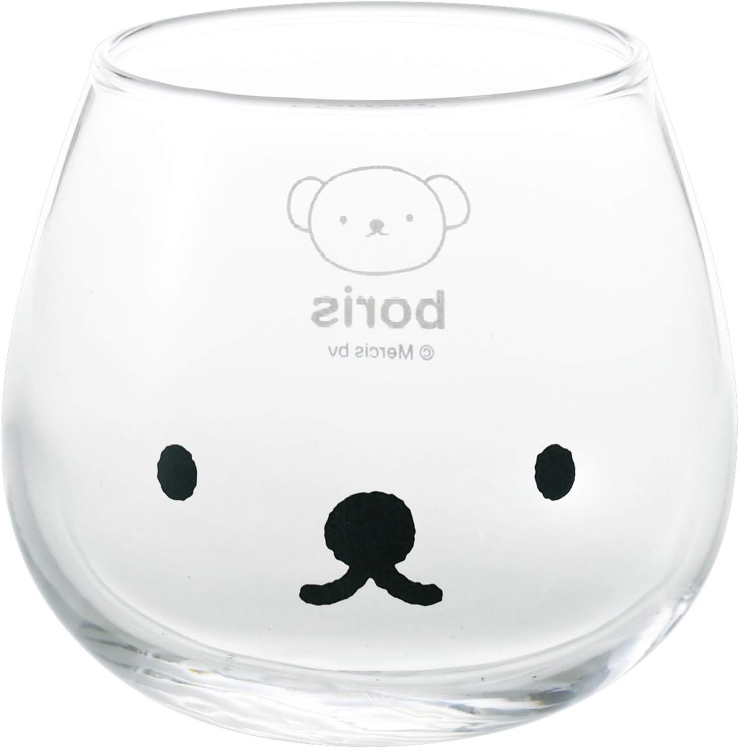 Kaneshotouki KN40150 Dick Bruna Wobble Tumbler, Pair Set, Miffy 1.8 Fl Oz (320 Ml), Glass