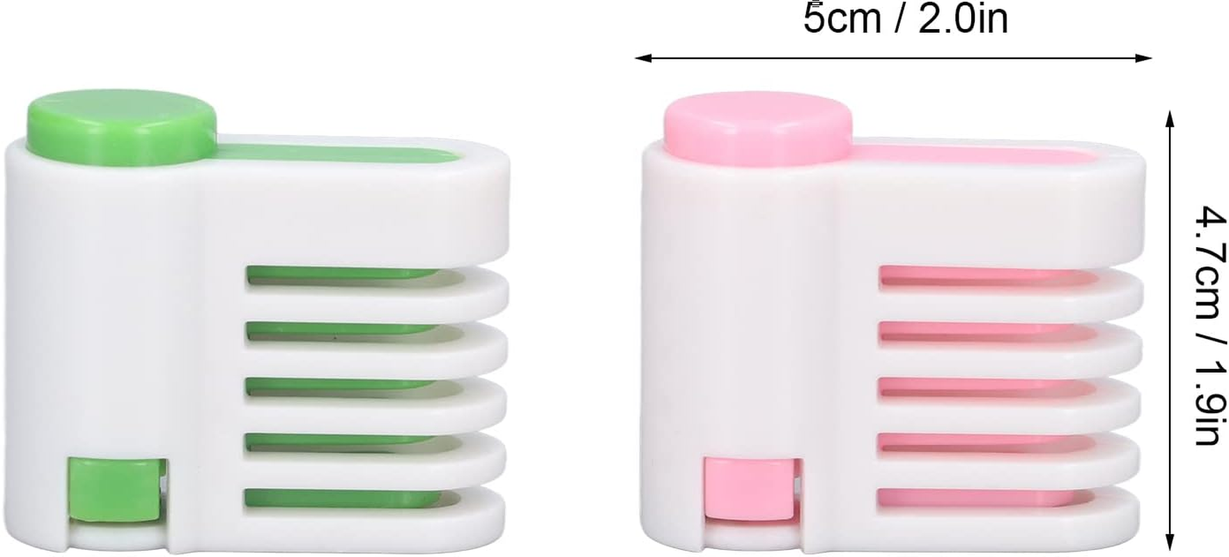 Omabeta 4PCS 5 Layers Adjustable Cake Leveler Cutter Layering, Bread Slice Layering Auxiliary Divider for Household Bakery, Bread Slice Kitchen Tool,Easy to Store image number 2