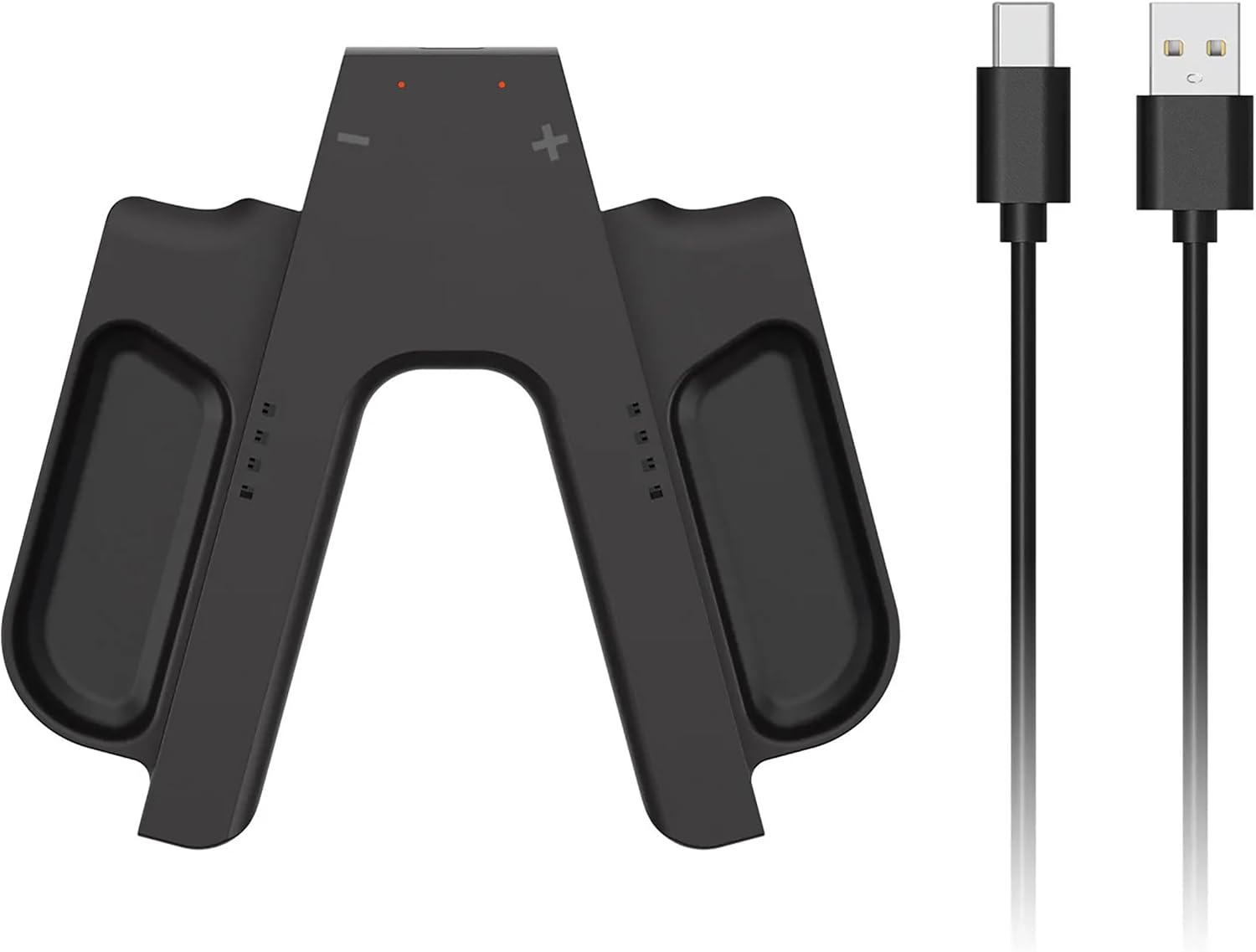 Comfort Play & Charge Grip for Switch 2 Suitable for Joy-Con 2 Charge and Play at the Same Time. Switch 2 LED Batttery Indicators Charging Grip for Joy Con 2 with USB -C image number 2