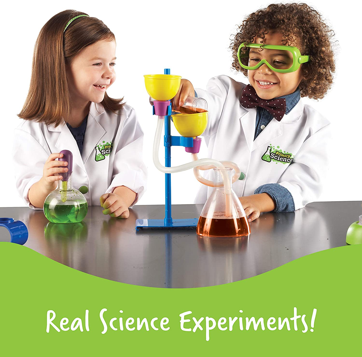 Learning Resources Primary Science Deluxe Lab Set, Science Kit, 45 Piece Set, Ages 3+ image number 1