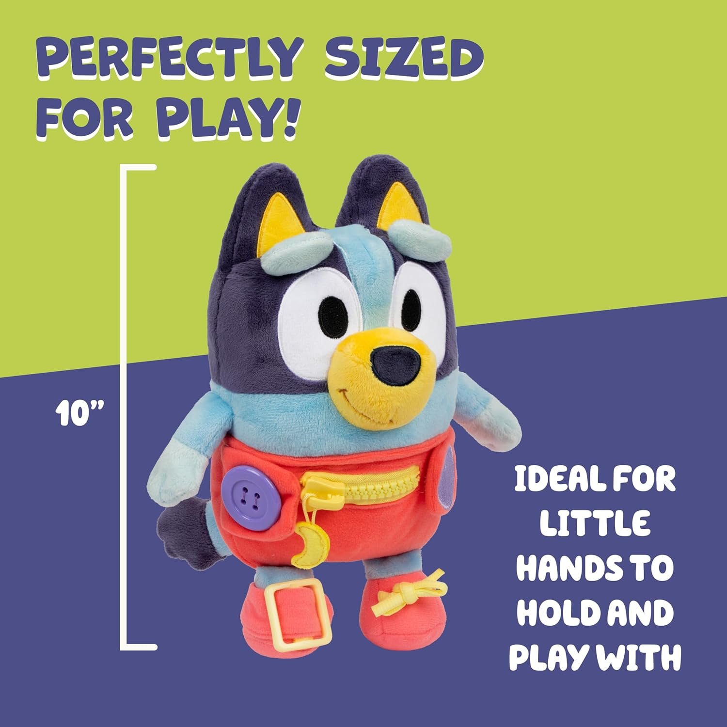Bluey S13 Plush Dress & Play Baby Bluey image number 1