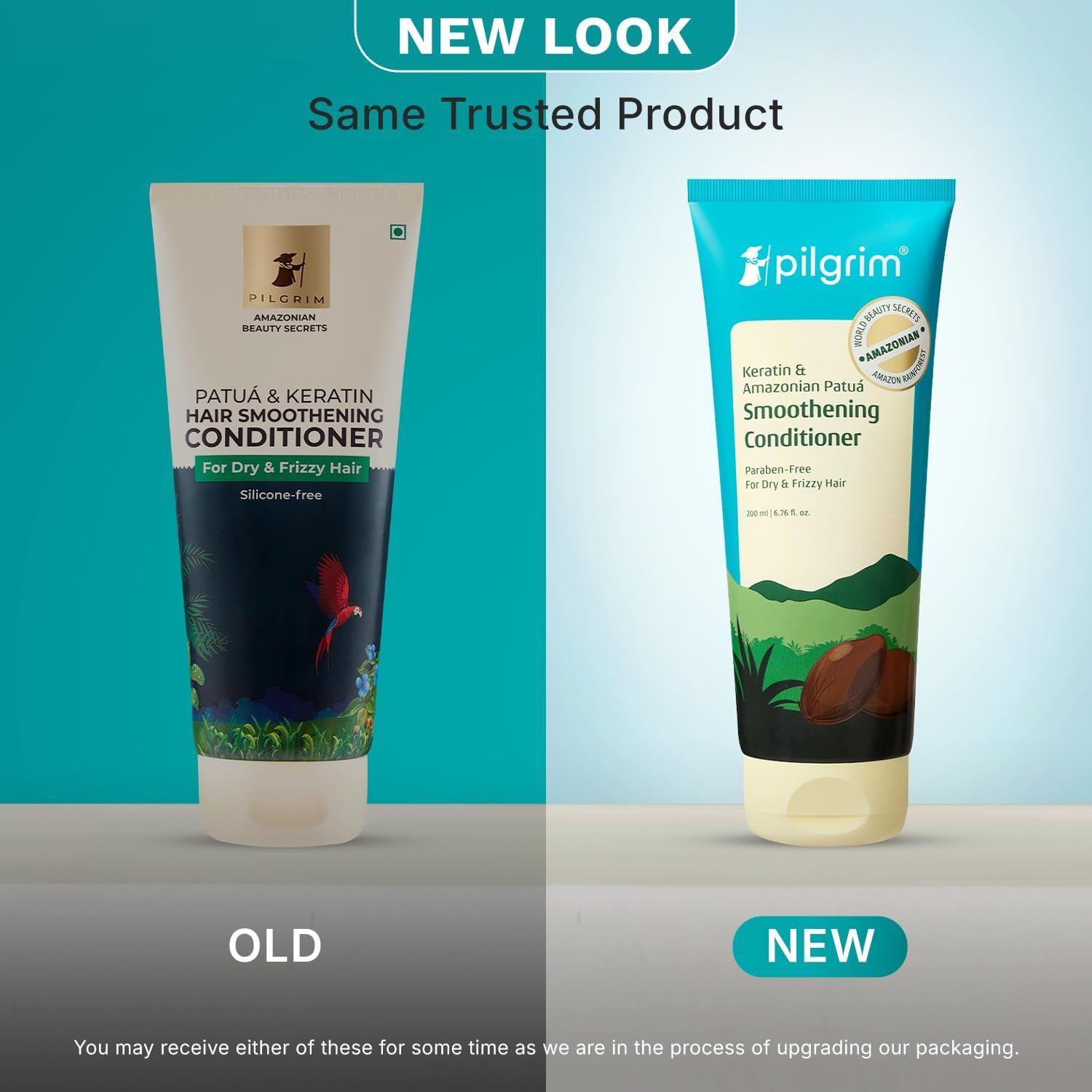 Pilgrim Hair Conditioner, 200Ml, Patu&aacute; & Keratin, Silicone Free, for Dry & Frizzy Hair image number 4