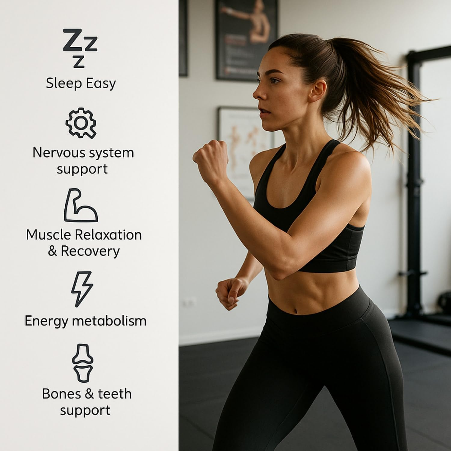 Magnesium 12-In-1 Complex | 700 Mg Bioavailable Magnesium Blend | Glycinate, Citrate, Malate, Taurate, Aspartate & More | 120 Vegan Capsules by Glowbelly image number 5