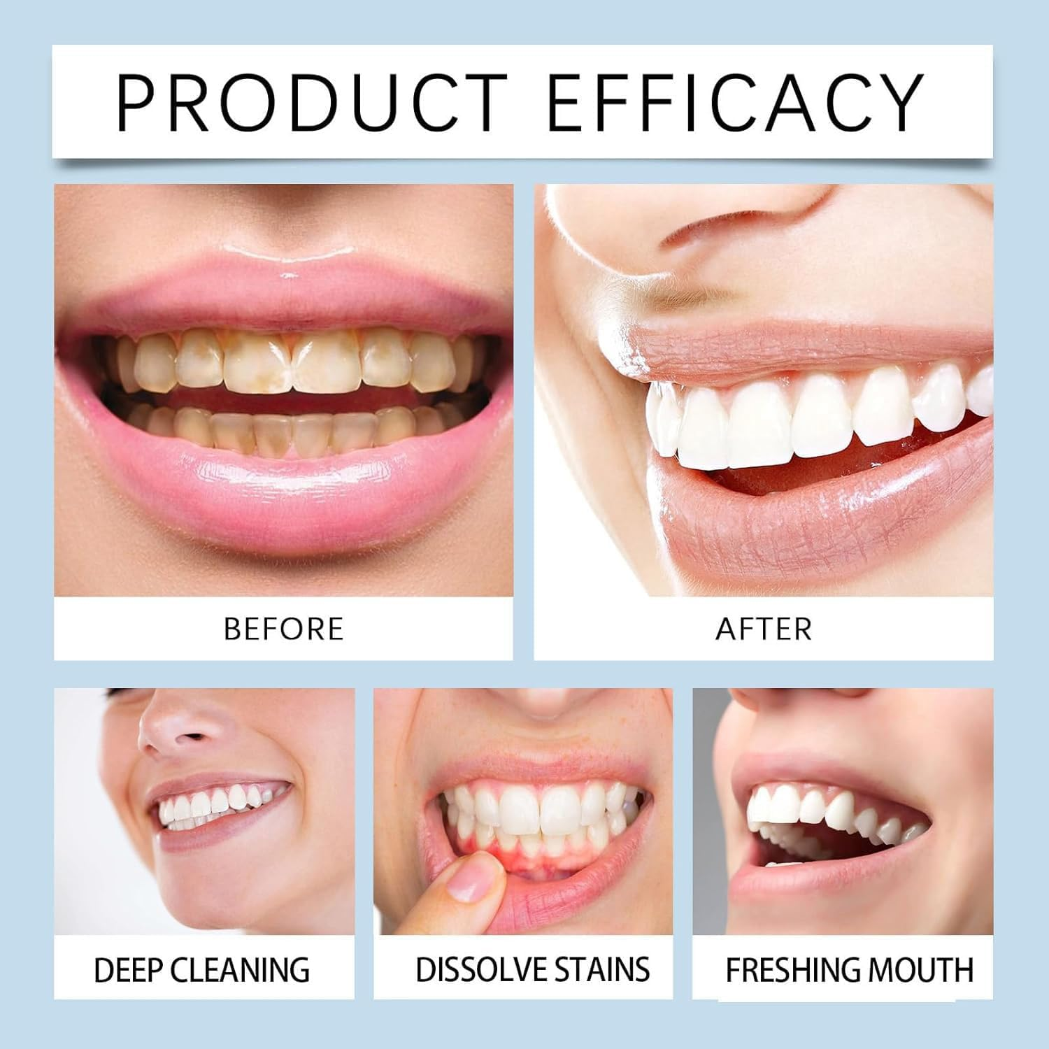 7.5% Hydroxyapatite Toothpaste, Hydroxyapatite Toothpaste Whitening, Nano Toothpastes, Whitening Tooth Repairs Gentle Freshed Breath Daily Used for Oral Health (3PCS) image number 6