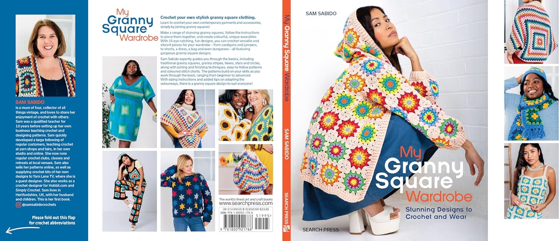 My Granny Square Wardrobe: Stunning Designs to Crochet and Wear image number 1