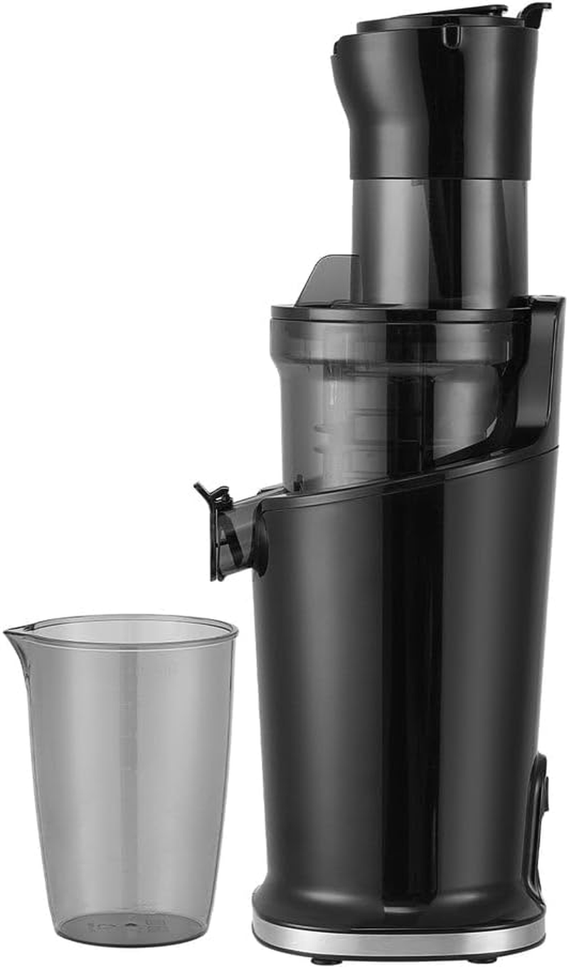 Devanti Slow Juicer Cold Press Fruit Extractor Vegetable Processor 200W Black image number 6