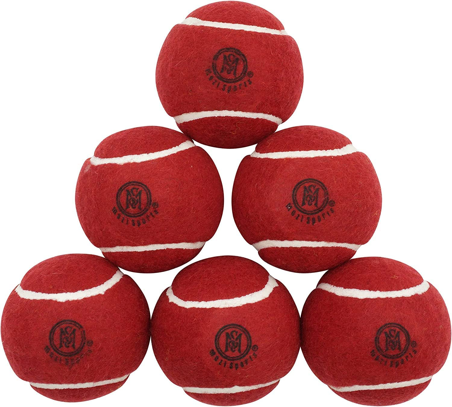 Cricket Tennis Balls- Heavy Rubber Tennis Balls for Cricket & Tennis Practice&hellip;