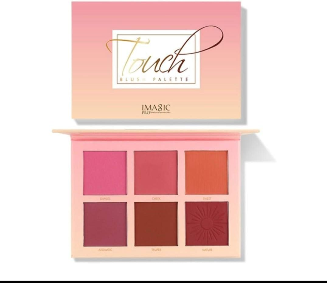 Imagic Professional Cosmetics 6 COLOR TOUCH BLUSH PALETTE image number 2