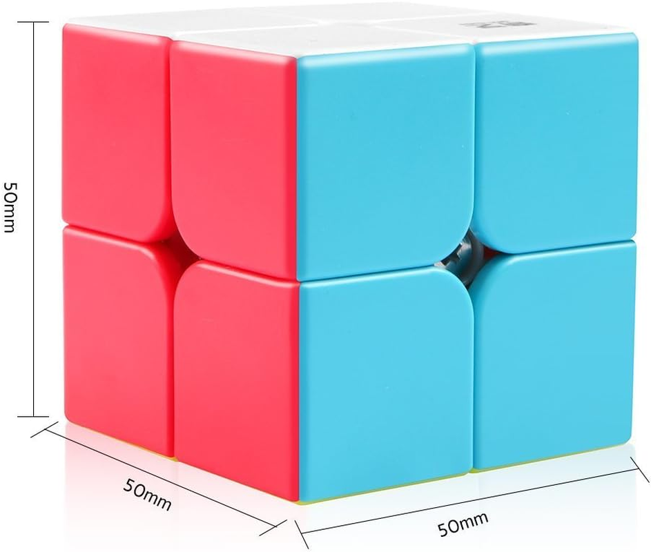 D-Fantix QYTOYS Qidi S 2X2 Speed Cube Stickerless Puzzle Cube for Kids image number 2
