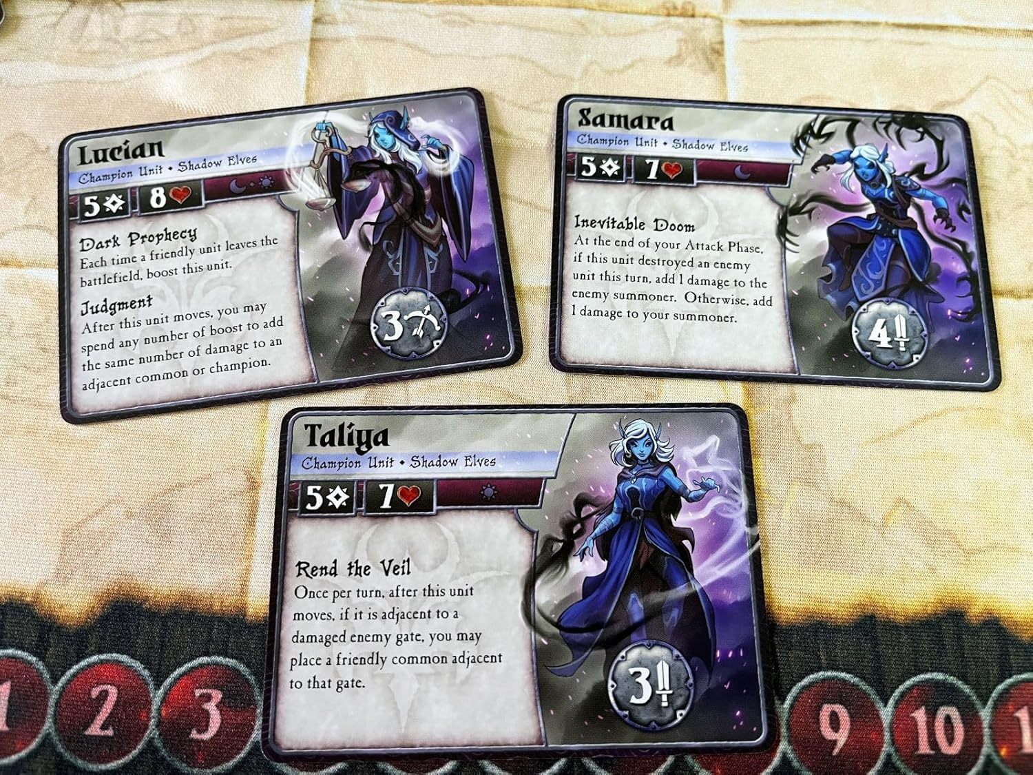 Plaid Hat Games Summoner Wars Second Edition Shadow Elves Faction Deck Board Game image number 5
