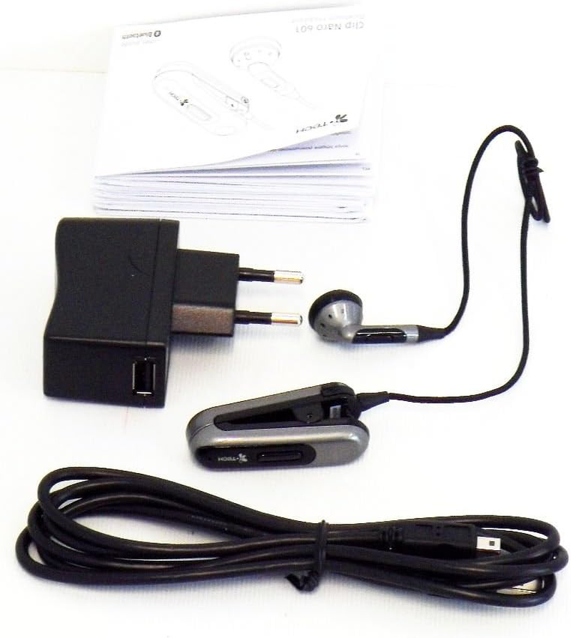 I Tech Clip Naro 601 Triple Point Bluetooth Stereo Headset Grey image number 1