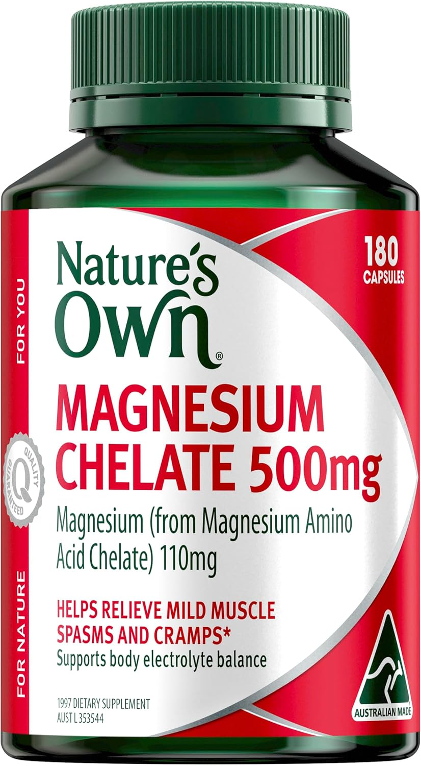 Nature'S Own High Strength Magnesium Orotate 800Mg Capsules 60-Supports Muscle Function-Helps Relieve Cramps & Mild Muscle Spasms When Dietary Intake Is Inadequate - Supports Bone Growth image number 2