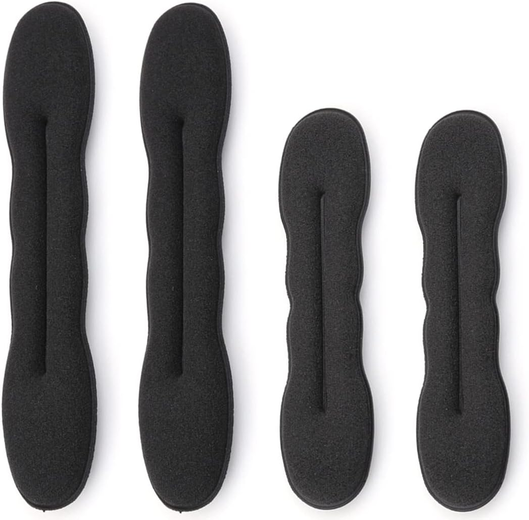 4 Pack Fluffy Ball Hair Accessories, Easy to Use (2 Large, 2 Small) image number 3