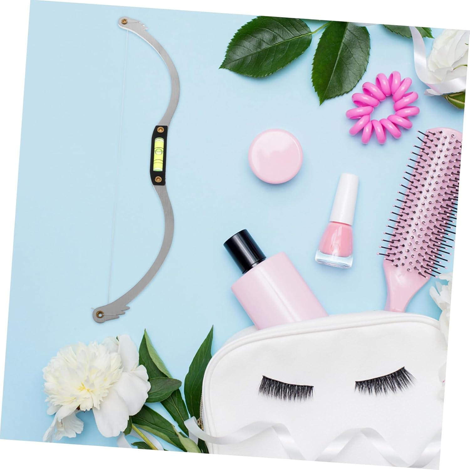 CALLARON Professional Eyebrow Mapping Tool Precision Ruler Level Makeup Caliper for Symmetry Tattooing and Makeup Artists image number 2