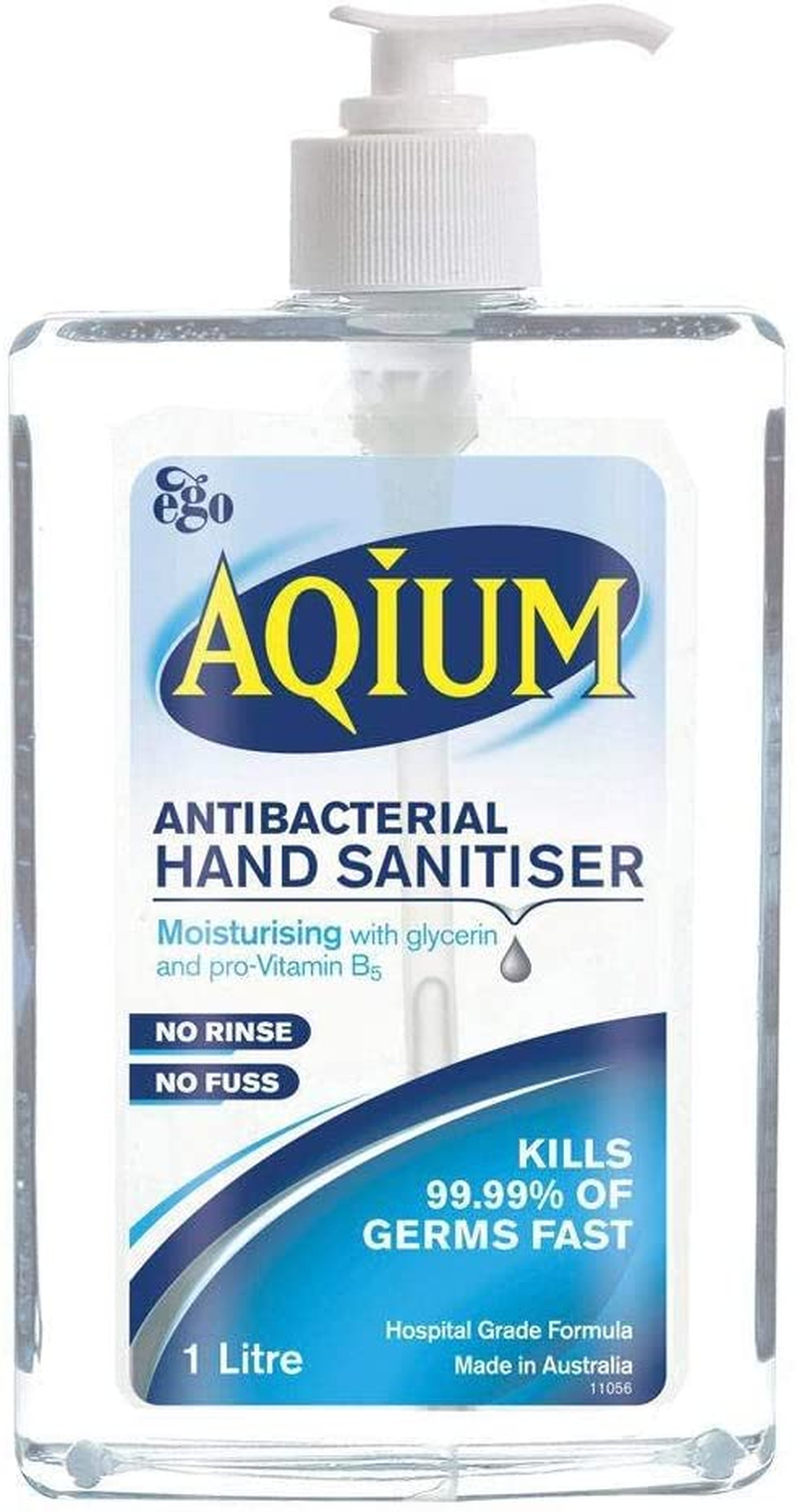 Aqium Antibacterial Hand Gel, 1 Liters