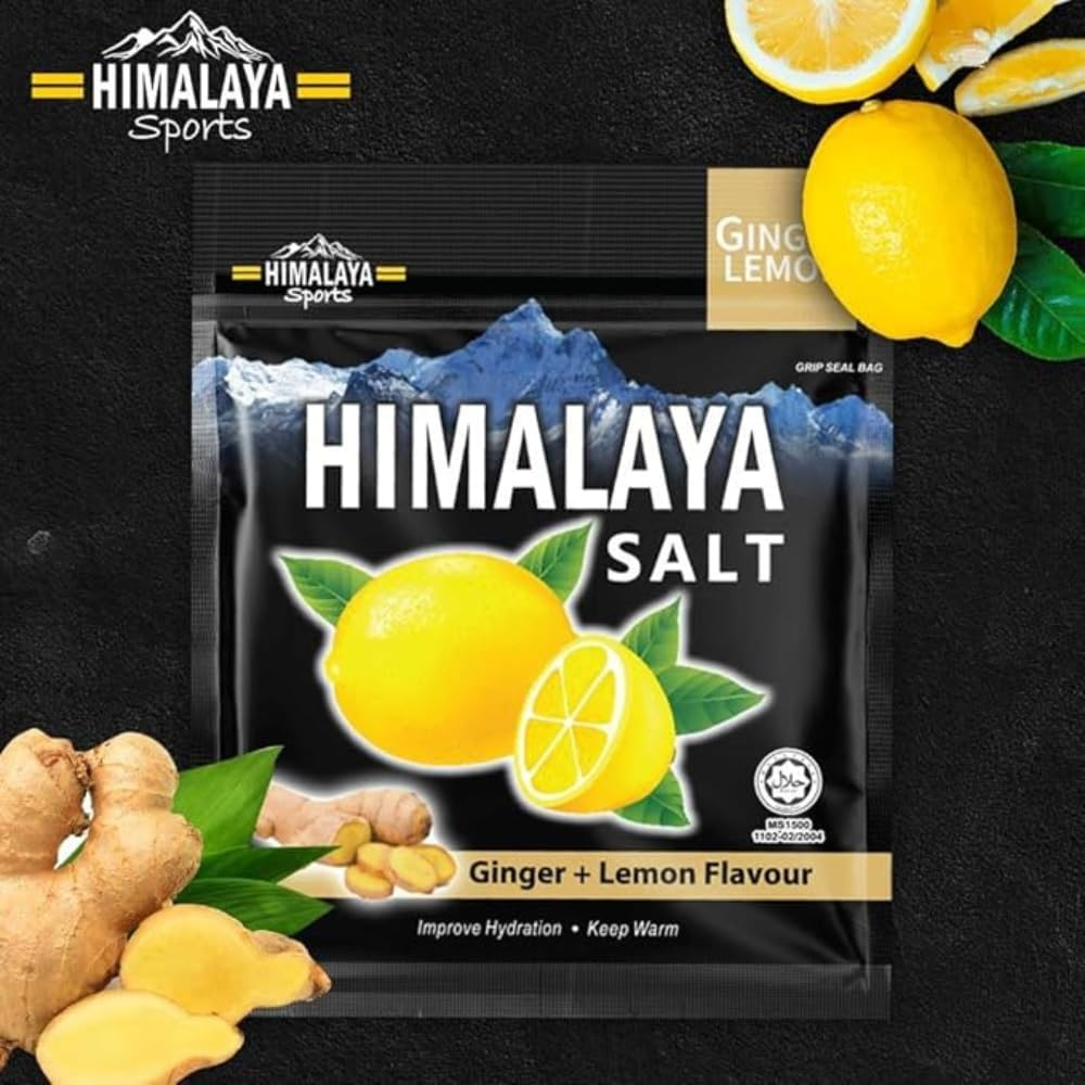 Big Foot Himalaya Salt Candy (Pack of 12) (Ginger Lemon) image number 3