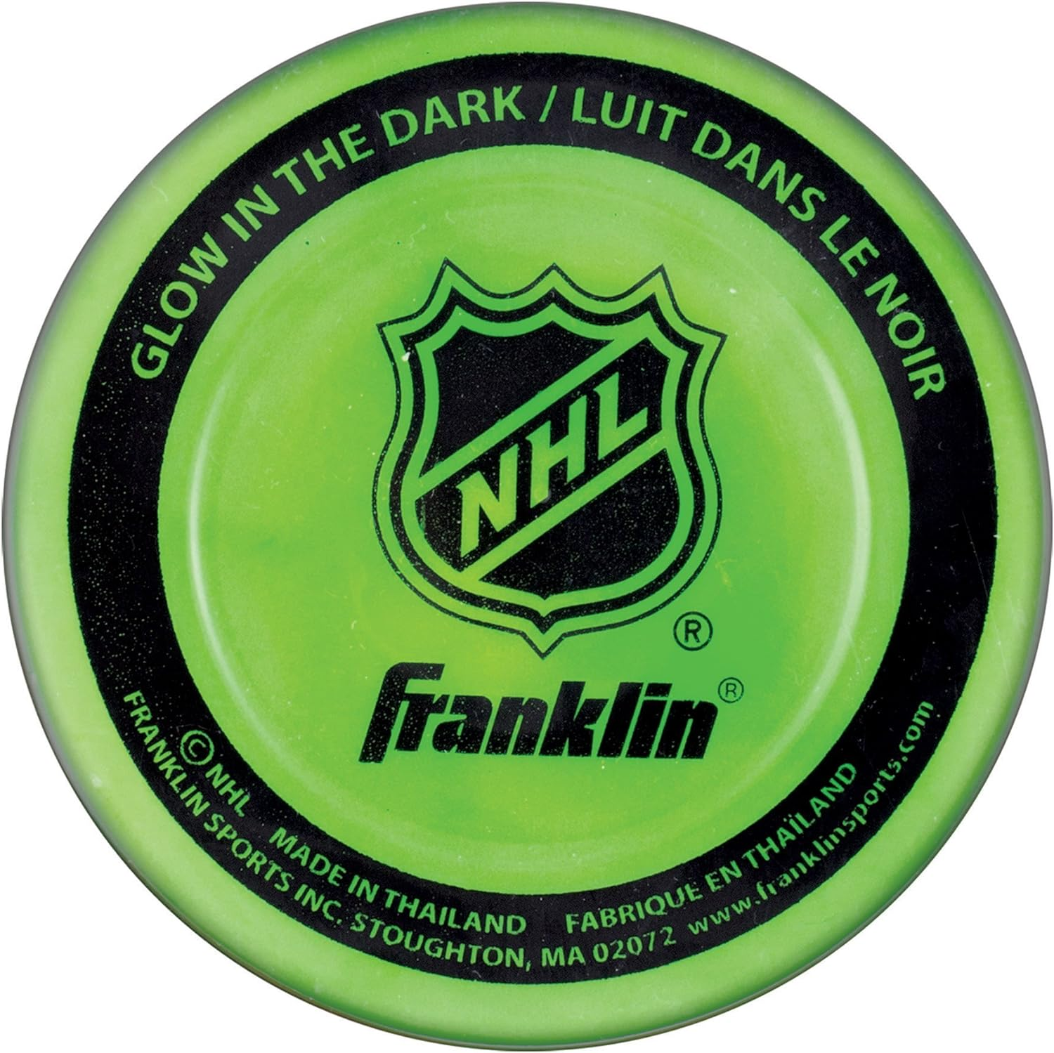 Franklin Sports Street Hockey Puck - Assorted Colors image number 1