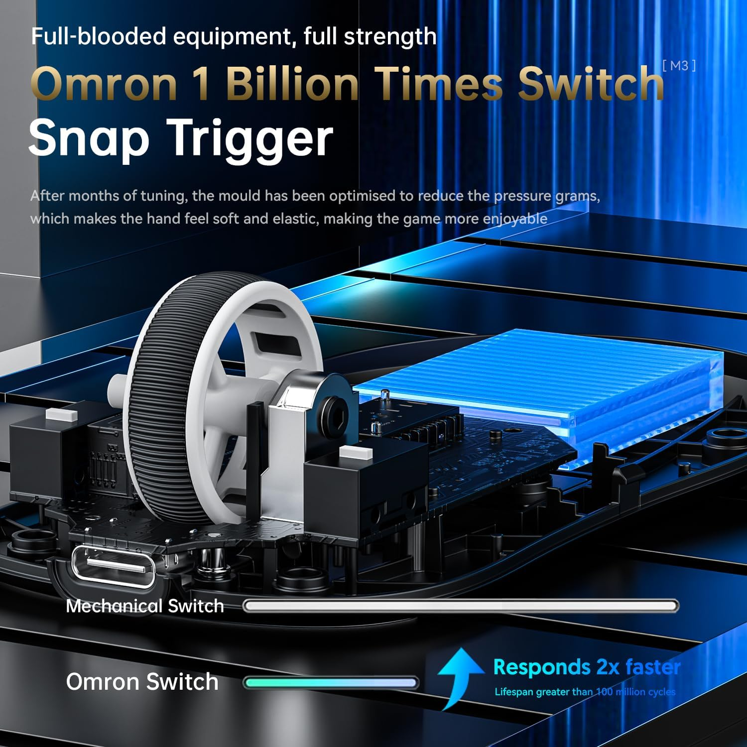 MANBASNAKE &times; Attack Shark M3 Wireless Gaming Mouse, 39G Ultra-Lightweight Bt/2.4Ghz/Wired Computer Mouse, PAW3395PRO 40K DPI Optical Sensor, Programmable Mice for Pc/Win/Mac (Black) image number 5