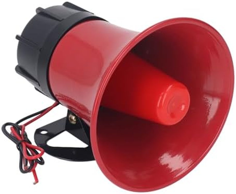 120Db Industrial Siren Alarm Sound, 30W Security Siren with Good ABS, High Volume Smart Warning for Outdoor Indoor Safety, Emergency Horn image number 3
