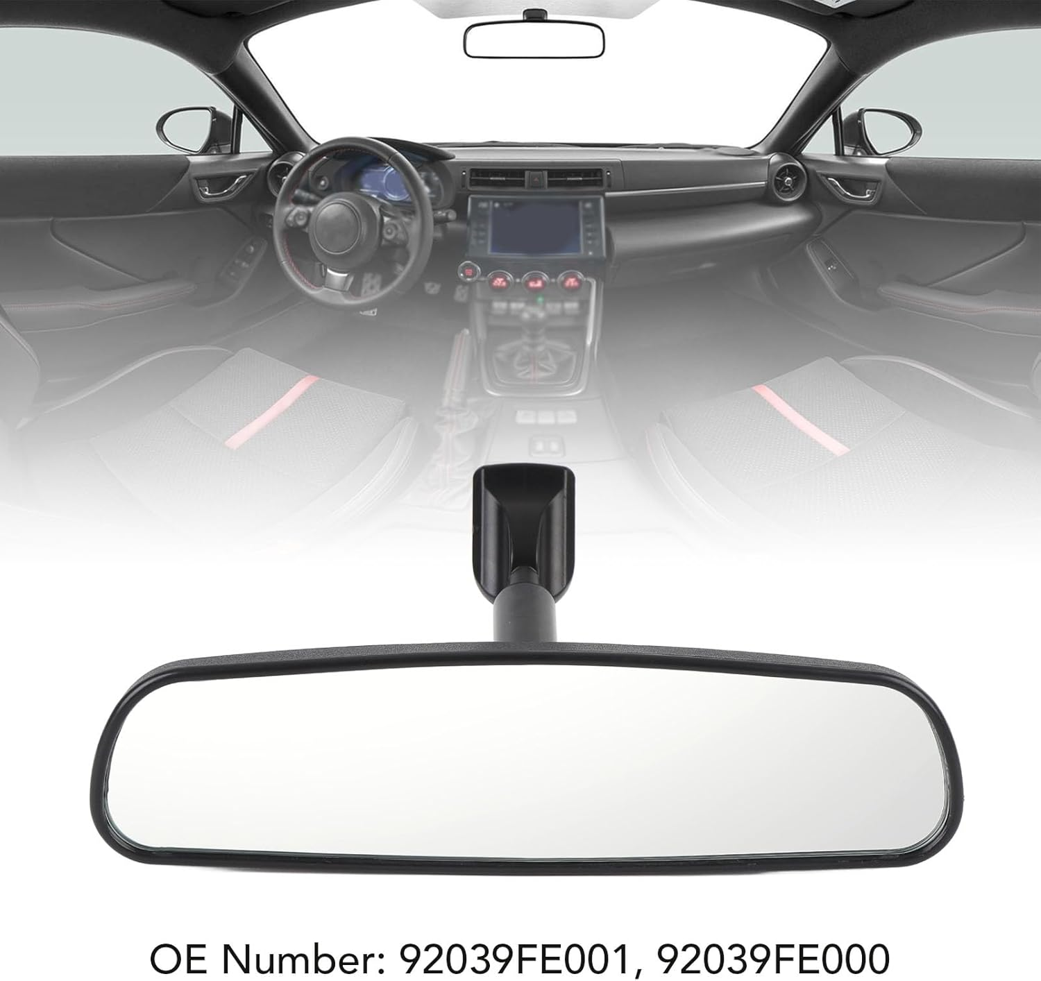 Interior Rear View Mirror for BRZ Forester Impreza, Car Interior Rearview Mirror, Automotive Interior Mirror, 92039FE001 Front Center inside Rearview Mirror