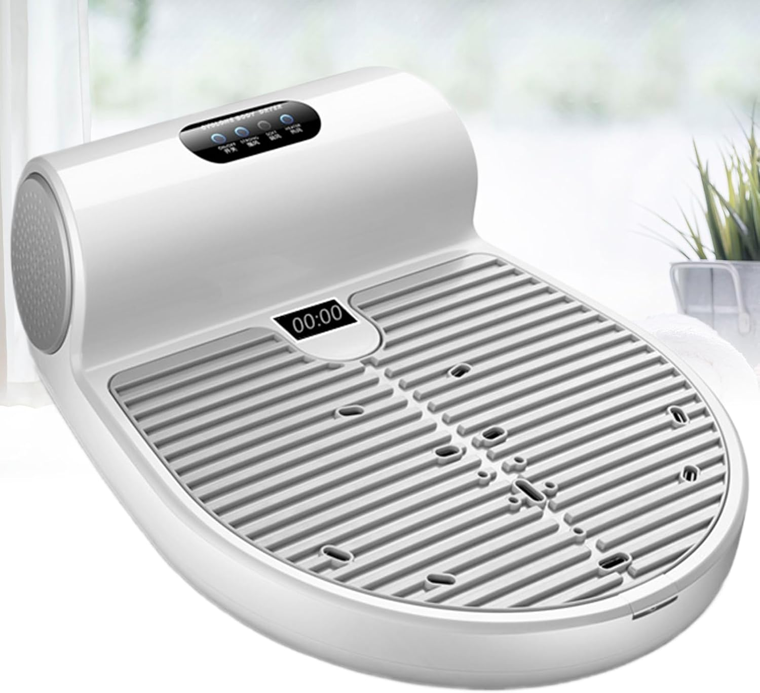 1350W Body Hair Dryer, Waterproof Negative Ions Body Heater with Feet Touch Panel/Quick Air Drying/Warm Air Wind/Cool Wind, Portable Standing Body Heater Blow Dryer, for Women/Mom/Girls image number 6