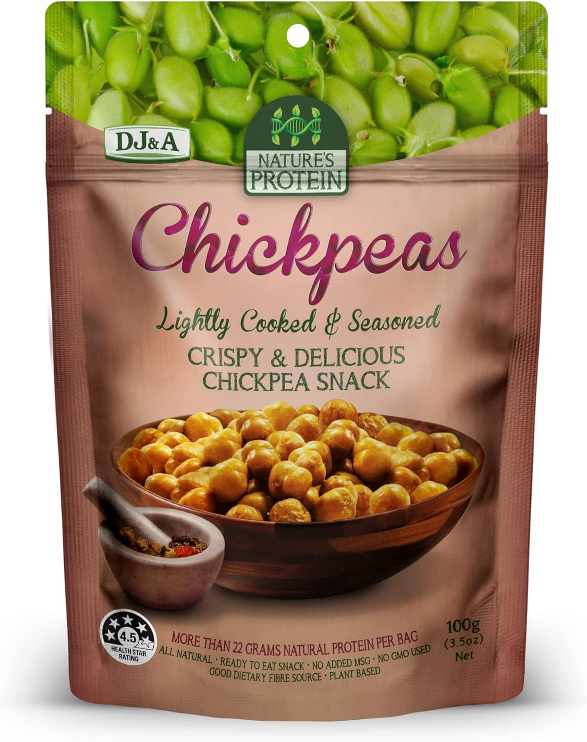 DJ & a Nature'S Protein Chickpeas 100 G