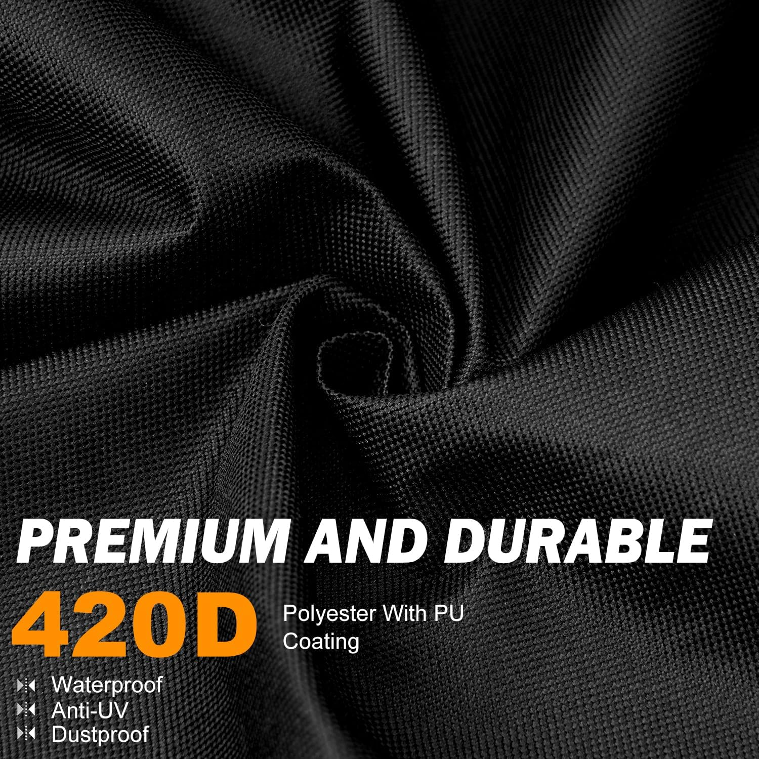 Clawscover Treadmill Cover Waterproof Dustproof Running Machine Cover Exercise Workout Equipment Protective with Windproof Drawstring and Air Vents for Home Gym Indoor Outdoor image number 5