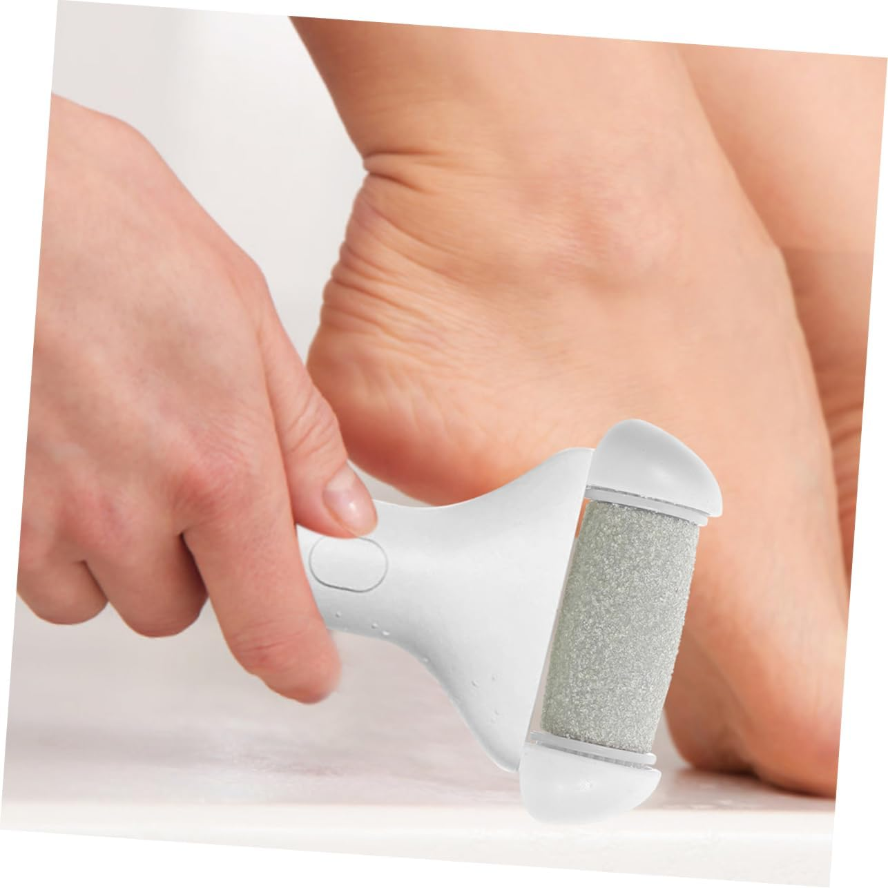 Healeved 4Pcs Foot Callus Remover Replacement Roller Heads for Electric Pedicure Tool Grinder Coarse Skin Removing Accessory image number 1