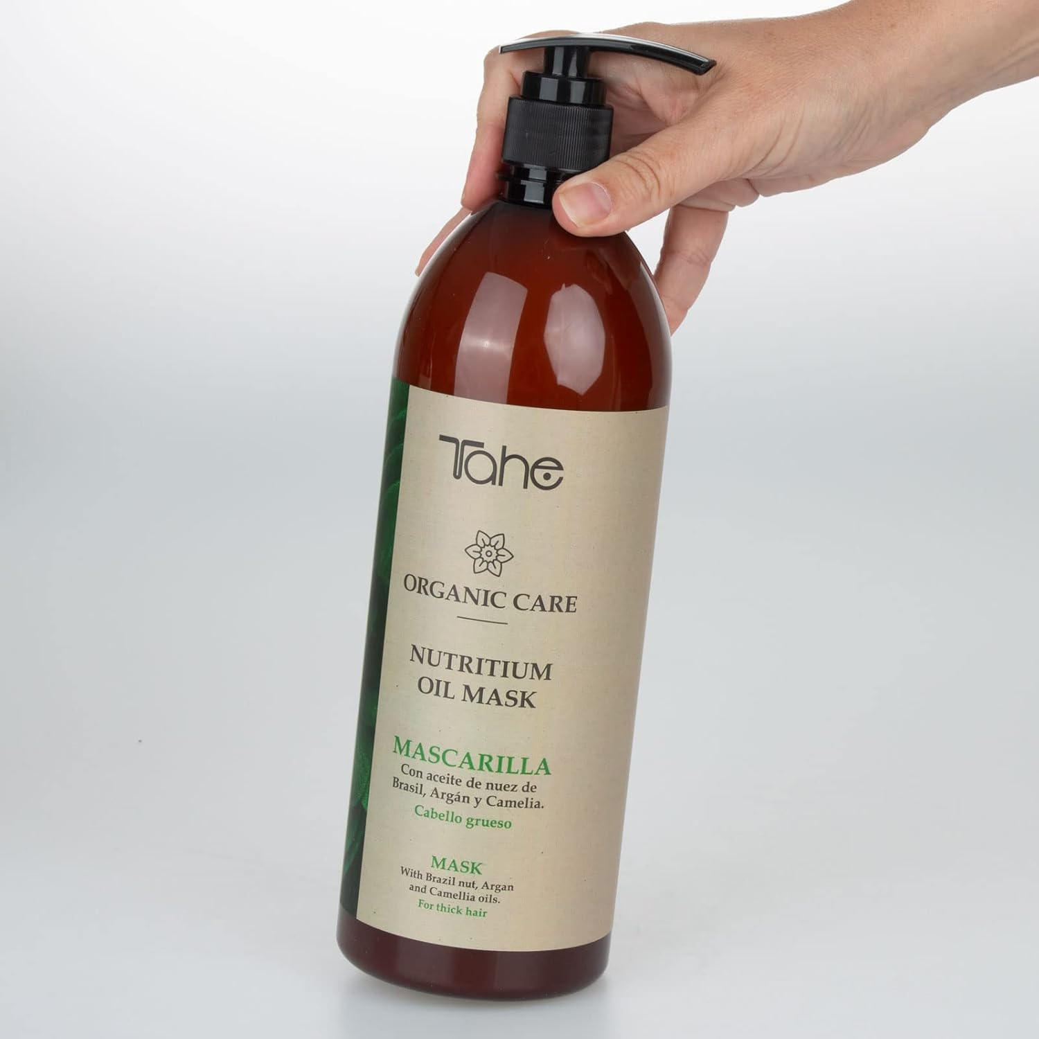 Tahe Organic Care Nutritium Oil Hair Mask 1000Ml image number 3