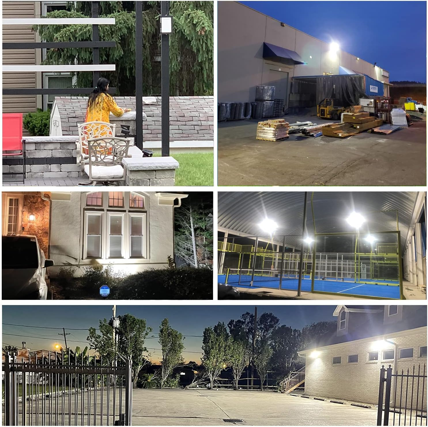 30W LED Flood Light Outdoor, 2700Lm LED Work Light,Floodlight Fixture IP66 Waterproof, 6500K Daylight White Super Bright Security Light for Yard Garden Stadium Garage Playground - 2Pack-50W image number 3