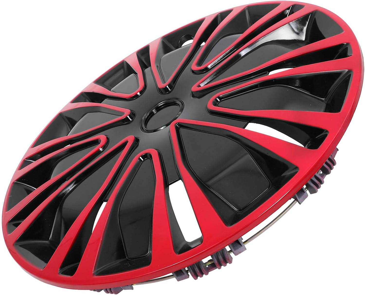 JECOMPRIS 14 Inch Hubcap Wheel Cover Universal Replacement Hub Cap Automotive Wheel Hub Cap Decorative Car Accessories Black