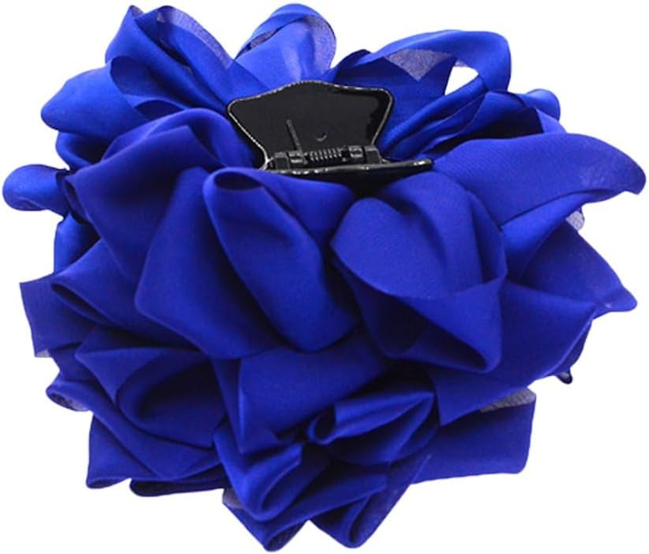 Pack of 4 Flower Hair Clips Large Hair Clips Hair Claws Clips for Women Girls Hair Accessories image number 1